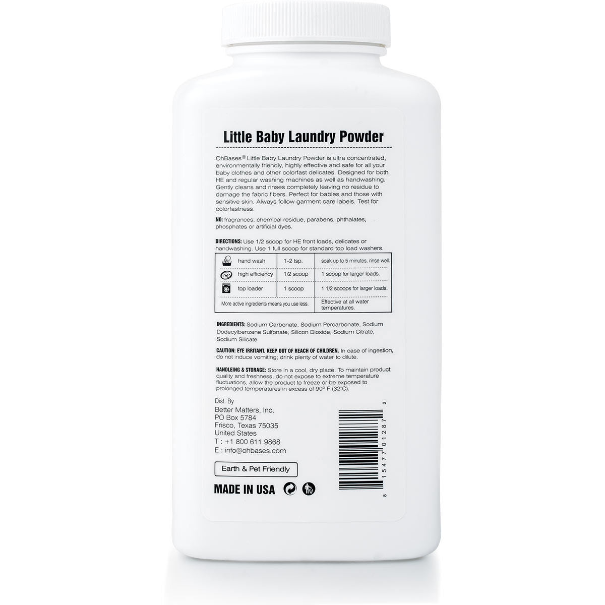 Little Baby Laundry Powder - OhBases