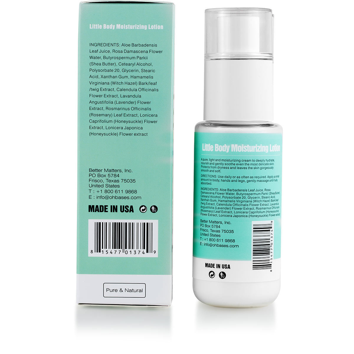 Little Body Moisturizing Lotion - OhBases