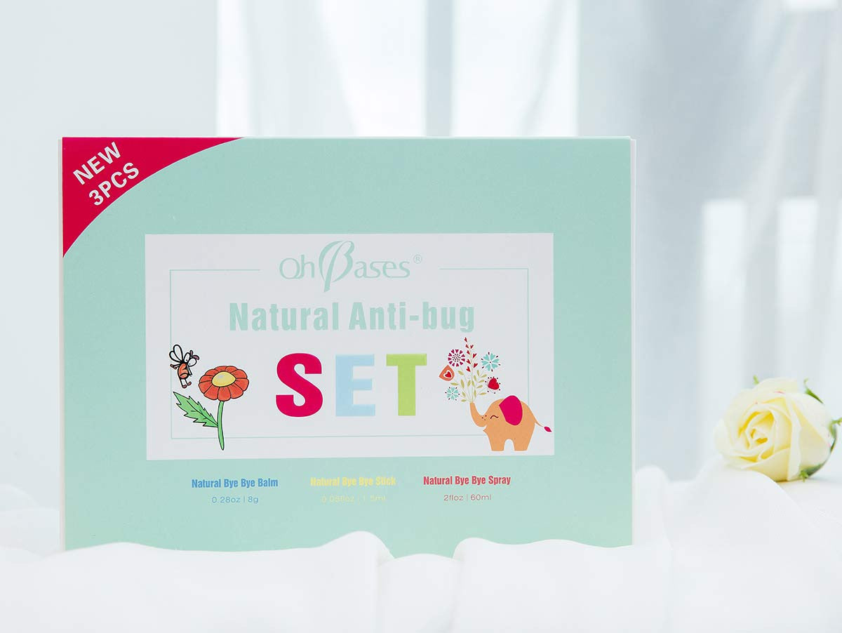 Natural Anti-Bug Set - 3 Pack - OhBases